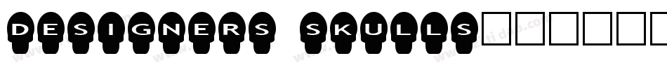 Designers Skulls字体转换